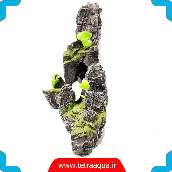 خرید آنلاین و ارسال رایگان پلی استر صخره سبز آکواریومی زیبا و شیک