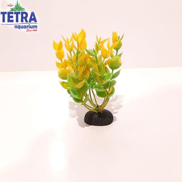 مشخصات .قیمت و خرید گیاه مصنوعی درخت زرد کوچک آکواریوم طبیعی و زیبا