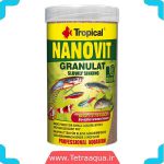 غذای ماهی تروپیکال مدل Nanovit Granulat 