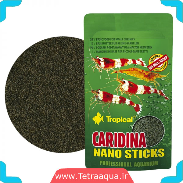 غذای میگو Caridina Nano Sticks sachet برند تروپیکال