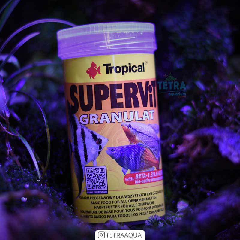 غذای ماهی سوپر ویت گرانول تروپیکال Supervit Granulat Tropical