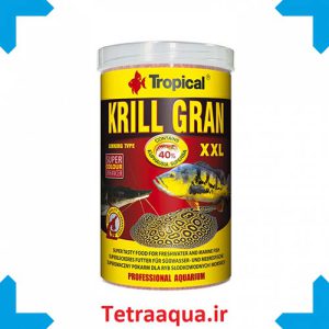 غذا ماهی کریل گران تروپیکال Krill Gran XXL Tropical