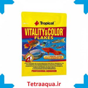 غذا رنگ و ویتامین پولکی Vitality color flakes 12g