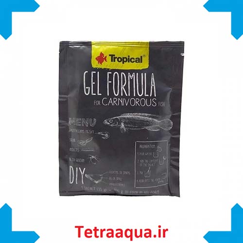 غذای ماهی Gel Formula for Carnivorous fish 35 g برند تروپیکال