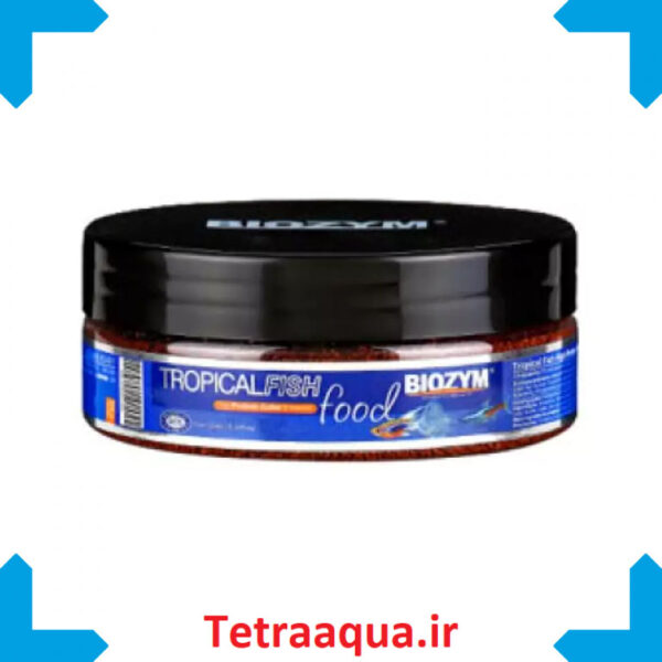 غذا ماهی بایوزیم TROPICAL FISH BIOZYM 70g