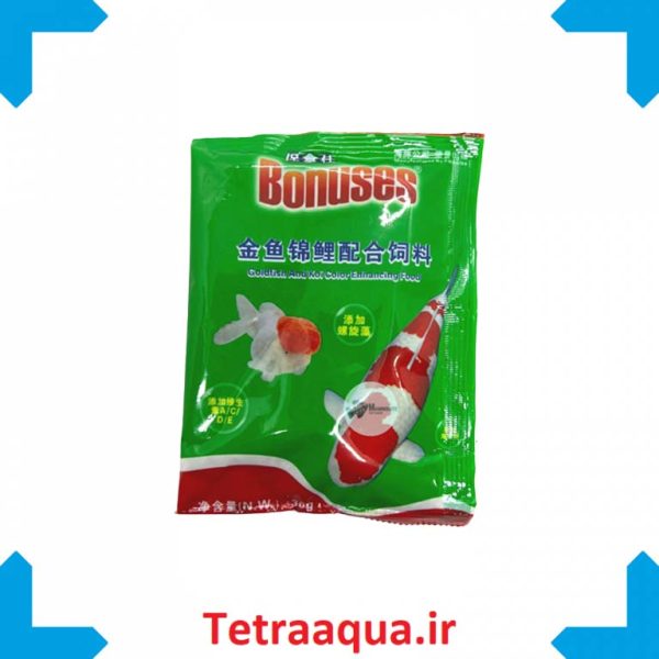 غذا کوی و گلدفیش سایز ریز Bonuses-30g