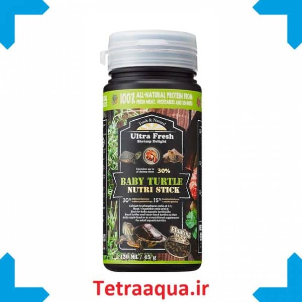 غذای لاک پشت کوچک آزو 120 میل AZOO BABY TURTLE