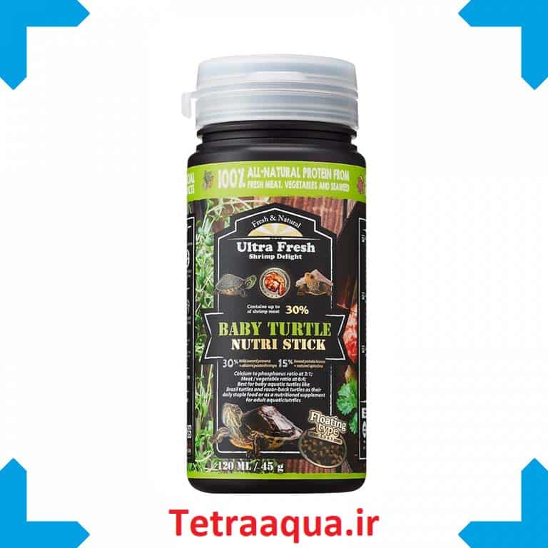 غذای لاک پشت کوچک آزو 120 میل AZOO BABY TURTLE غذای لاک پشت کوچک آزو 120 میل AZOO BABY TURTLE