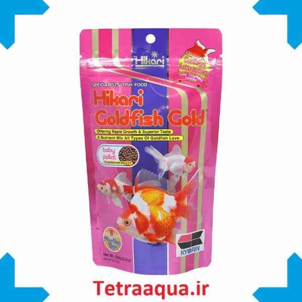 غذای گلدفیش برند هیکاری Goldfish Gold Hikari 100g