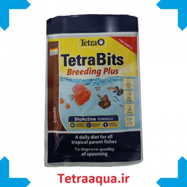 غذای ماهی ساشه تترا بیتس TETRA bits Breeding Plus 3g